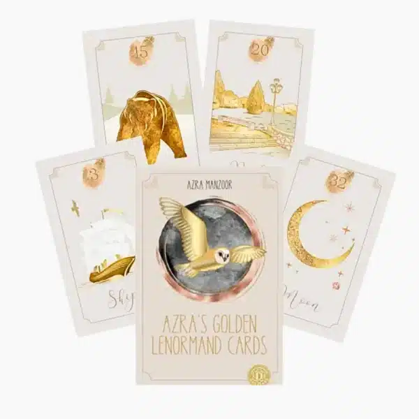 Azra’s Golden Lenormand jóskártya