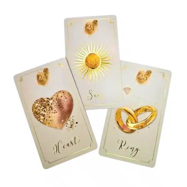 Azra’s Golden Lenormand jóskártya