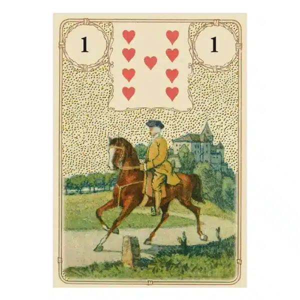 Golden Lenormand Oracle Lenormand jóskártya