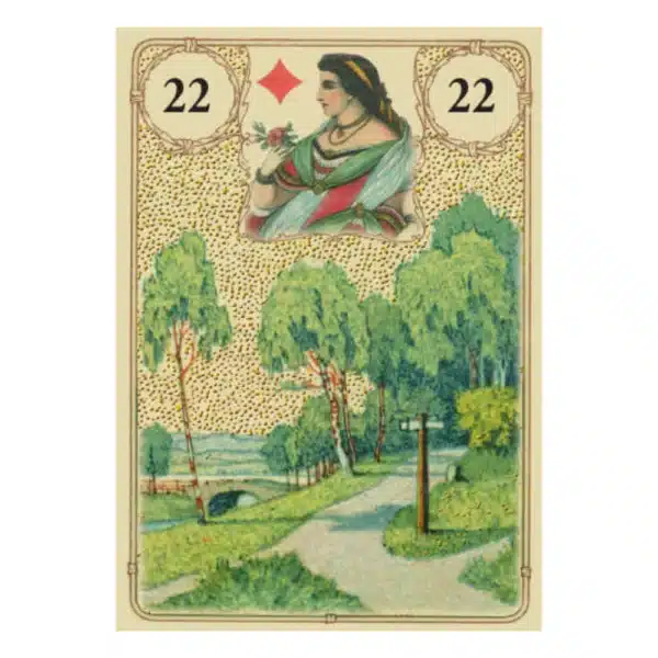 Golden Lenormand Oracle Lenormand jóskártya