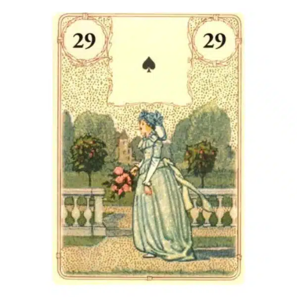 Golden Lenormand Oracle Lenormand jóskártya