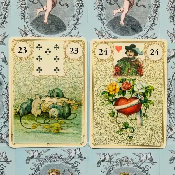Golden Lenormand Oracle Lenormand jóskártya