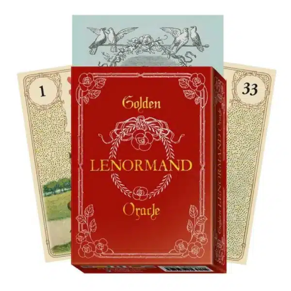 Golden Lenormand Oracle Lenormand jóskártya